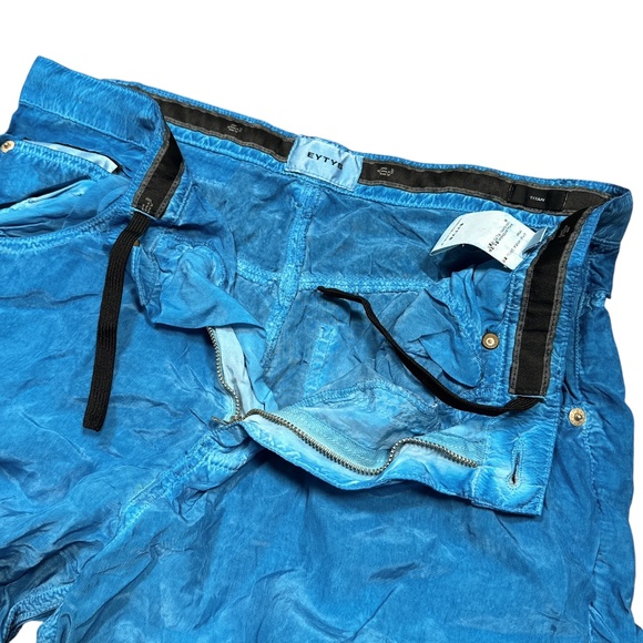 Eytys Blue Straight Leg Pants - Picture 8 of 13